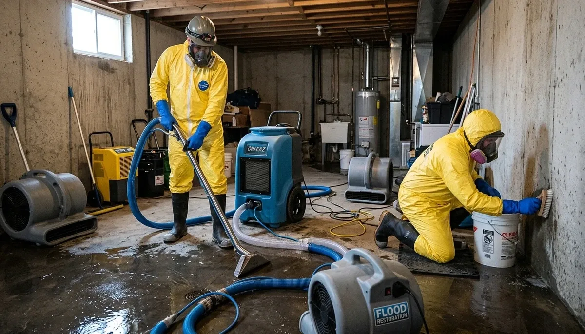 Basement Flood Cleanup Image 2
