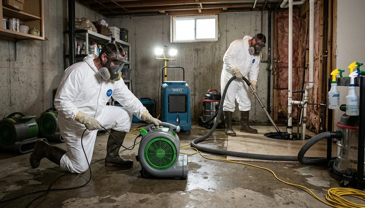 Basement Flood Cleanup Image 3