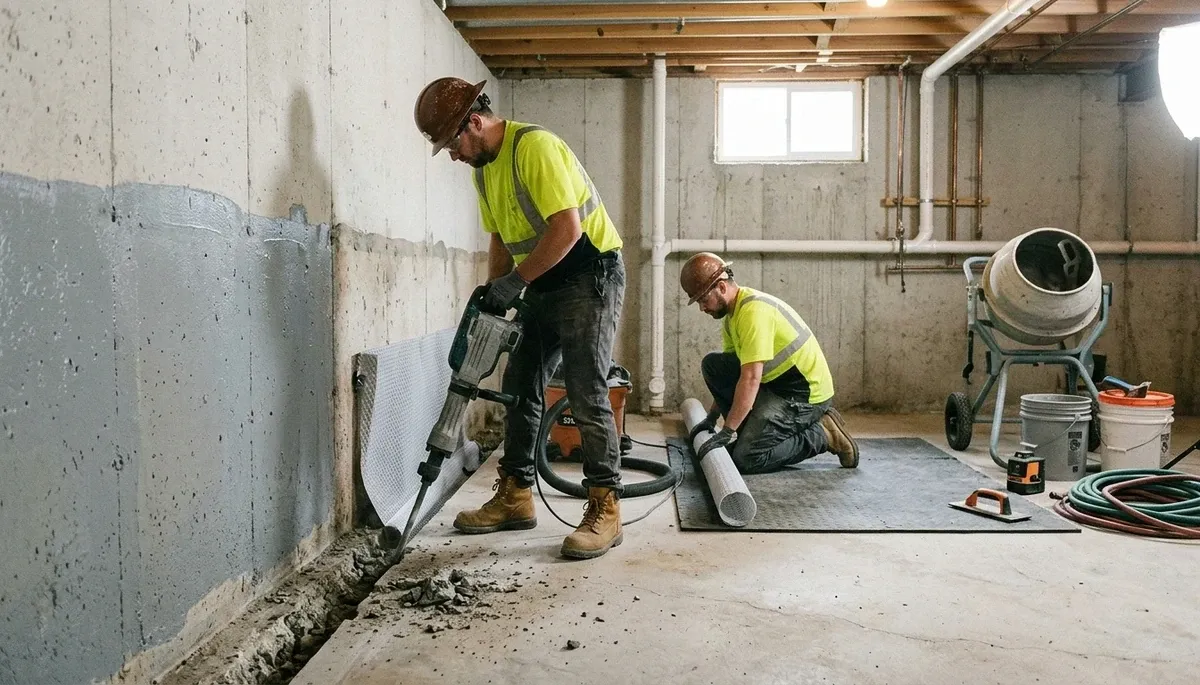 Basement Waterproofing Image 3