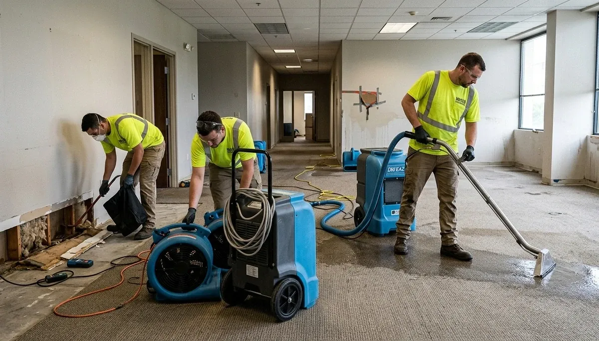 Commercial Water Damage Restoration Image 1